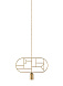 Подвесной светильник Wooden Dots WD03 Gold