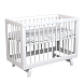 Кроватка для новорожденного Lillaland - модель Lilla Aria (НИК23)белая