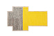 Ковер Mangas Space Plait желтый 160x250