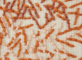 Ковер Backstitch Calm кирпичный