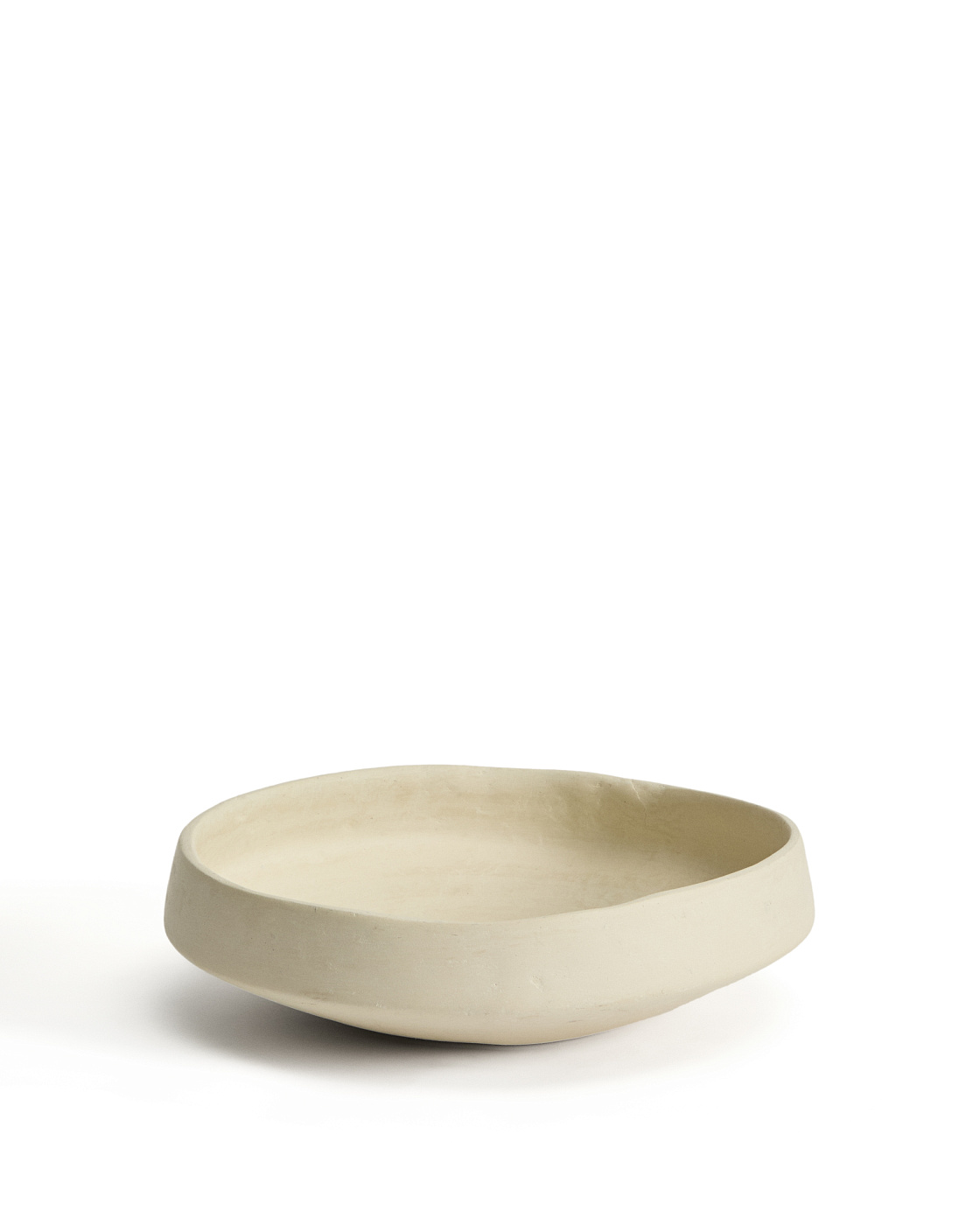 Кухонный поднос Mireni из папье-маше бежевый Ø 29 см