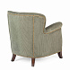 Классическое кресло Motto из зеленого вельвета