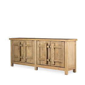 Большой сервант Lilos натурального цвета ваби-саби