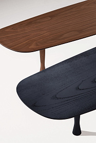 Журнальный столик Unica черный ясень