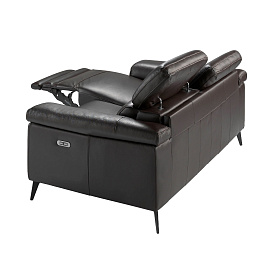 Диван 5319-2P /6050 2-х местный с реклайнером цвет CHOCOLATE