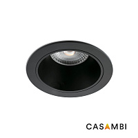 Встраиваемый светильник KIMO 15W черный 60є 2700K CRI90 CASAMBI