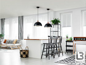 Polo Подвесной светильник 1L матовый, черный