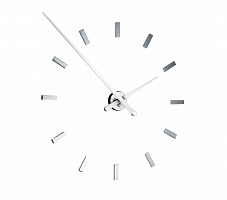 Часы Tacon L 12  хром-белый