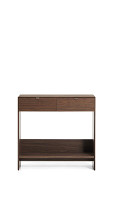 Буфет Norlen с 2 ящиками и полкой из орехового шпона 120 x 81 см