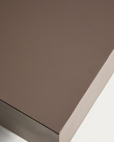 Уличный столик Rustella из коричневого бетона, 60 x 60 см