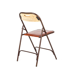 Складной стул Kinem коричневый