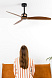 Потолочный вентилятор Just Fan Ø128 деревянный / медный