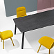 Выдвижной стол с метал. ножками Köln 140х100