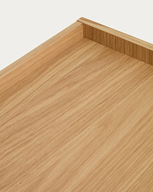 Комод Onix с отделкой из дубового шпона натурального оттенка, 150 x 80 см
