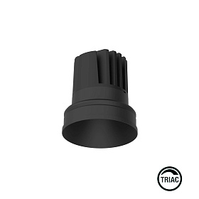 Встраиваемый светильник ELIOS FIJO IP54 7W черный 24є 4000K TRIAC