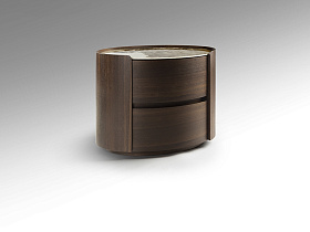 Enoc Прикроватная тумбочка темный дуб