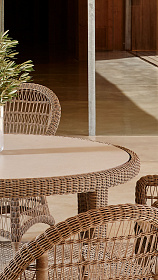 Стол обеденный Arena SEASHELL 120см 4608.12D-SH-C