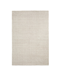 Бежевый шерстяной жаккардовый ковер Calira 230 x 160 см