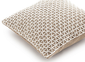 Подушка Raw белая 50x50