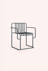 Стул с подлокотниками Grill  уличный