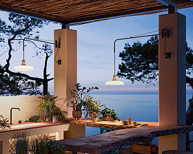 Уличный настенный светильник Marietta 32 A/98 Outdoor