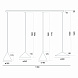 9458 Люстра подвесная MANTRA CONO