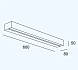 Бра Lia LED 600mm 05-2705-14-14