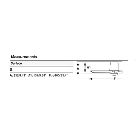 Потолочный вентилятор HEY TUB S Ш900mm белый 3 P LED 10W CCT