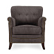Классическое кресло Motto из серого вельвета