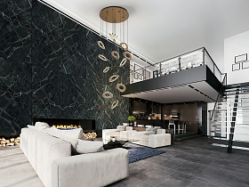 Mirena Люстра 13L розовое золото