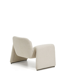 Кресло Melvia из бежевого шенилла