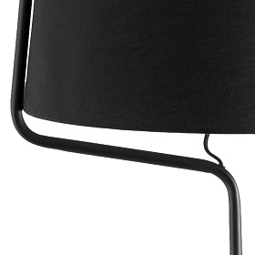 Черный торшер Berni