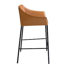 Барный стул 4145/CS931A коричневый из экокожи