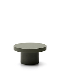 Aiguablava Журнальный столик зеленый цементный Ø90 см