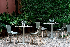 Стол Oxi bistrot wood 70*70