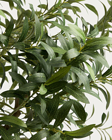 Искусственное дерево Artificial Olive в белом горшке, 210 см
