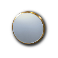 Зеркало круглое Aries 44Ø золото