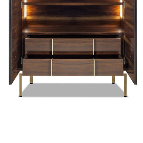 Шкаф двухдверный CORAL CR4014