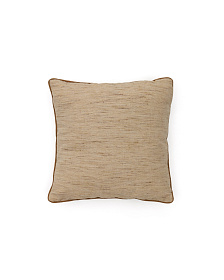 Чехол для подушки Aleos из меланжевой ткани с контрастной отделкой 45 х 45 см