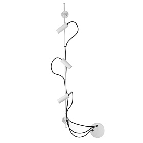 Настенный светильник CLAP белый 3X6W 3000K 38°