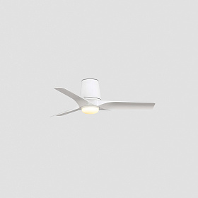 Потолочный вентилятор HEY TUB S Ш900mm белый 3 P LED 10W CCT