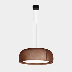 Подвесной светильник Gong Opal DALI-2 коричневый 4000К 00-A299-W1-L1