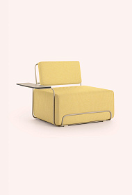 Уличное модульное кресло Lilly со столиком