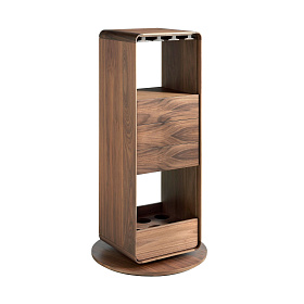 Вращающийся барный шкаф 3115/BRG-3615E из ореха