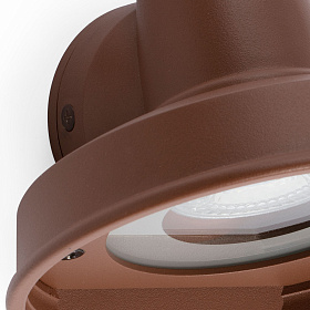 Уличное бра Bronx коричневое