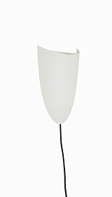 Настенный светильник Nibla из металла с эффектом белой глины