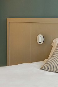 TIMIT Бра с ридером белое LED 2700K