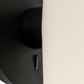 Бра Lupe черный/бежевый