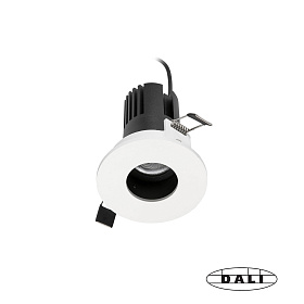 Встраиваемый точечный светильник KIRA PINHOLE FIJO IP20 10W белый 15є 2700K DALI
