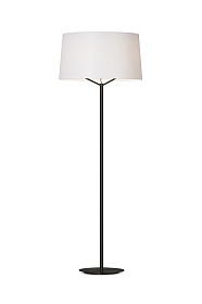 Торшер Jerry черный/белый абажур